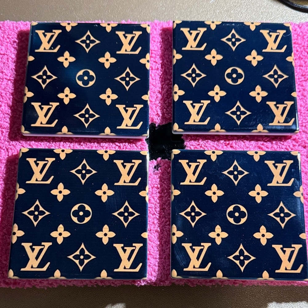 Handmade Luxury Fashion  Ceramic Coasters